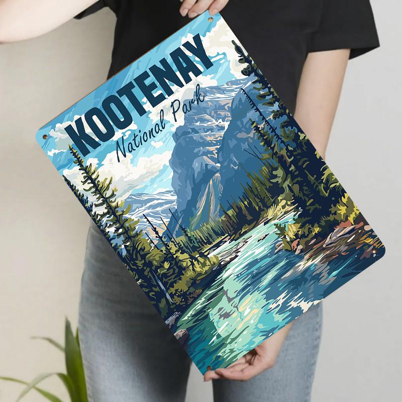 Kootenay National Park Canada Landscape Metal Tin Sign Home Decor Living Room Bedroom Wall Art Mural 20x30cm(7.8x11.8inch)
Kootenay National Park Canada Landscape Metal Tin Sign Home Decor Living Room Bedroom Wall Art Mural 20x30cm(7.8x11.8inch)