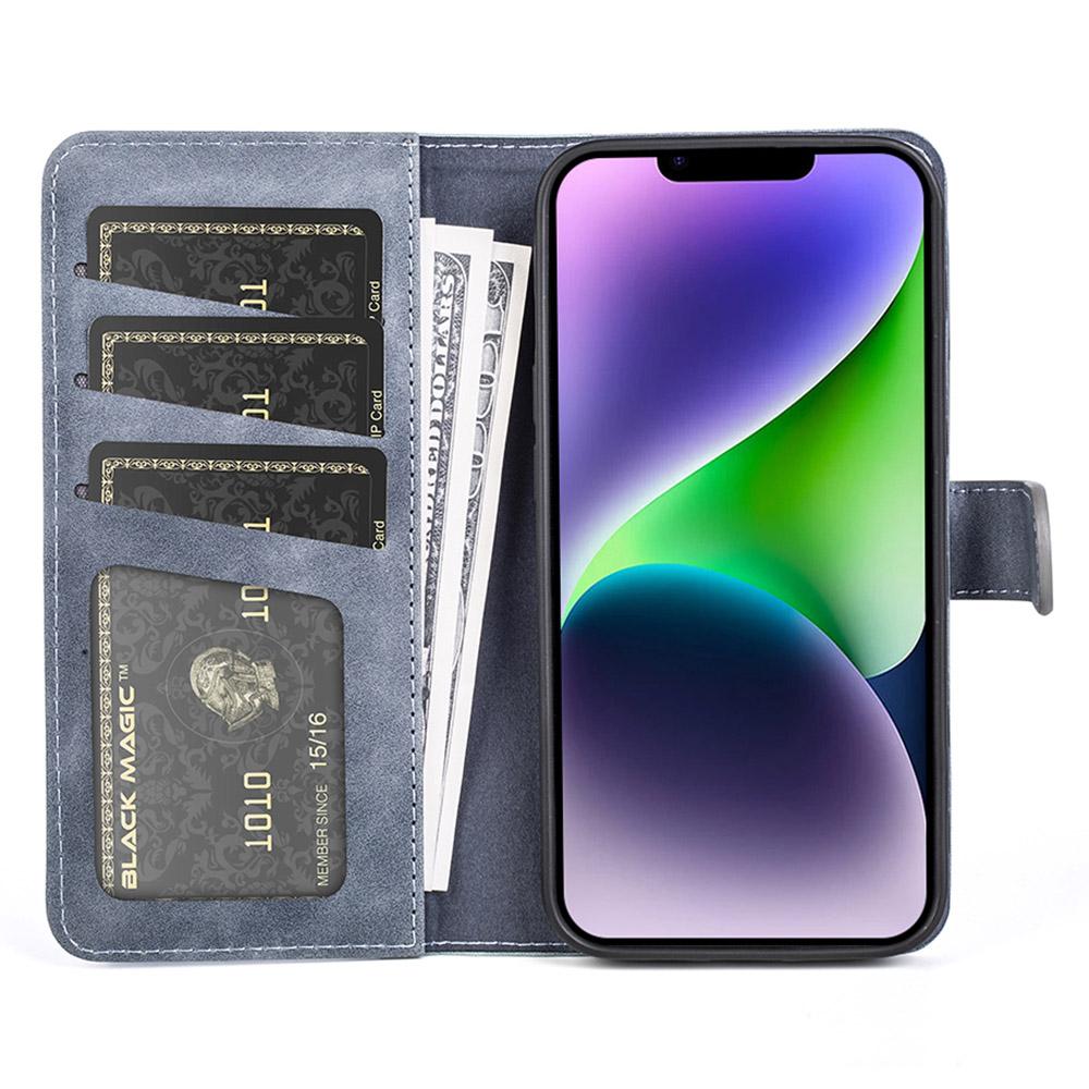 For iPhone 15 Dual-color Splicing Magnetic Clasp PU Leather Wallet Phone Cover Drop-proof Case Blue
For iPhone 15 Dual-color Splicing Magnetic Clasp PU Leather Wallet Phone Cover Drop-proof Case Blue
