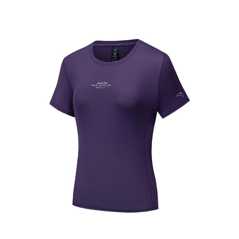 Anta Comfortable Quick-Dry Versatile Short Sleeve T-Shirt Women Tops Sky-Purple 162525109-4 S
Anta Comfortable Quick-Dry Versatile Short Sleeve T-Shirt Women Tops Sky-Purple 162525109-4 S