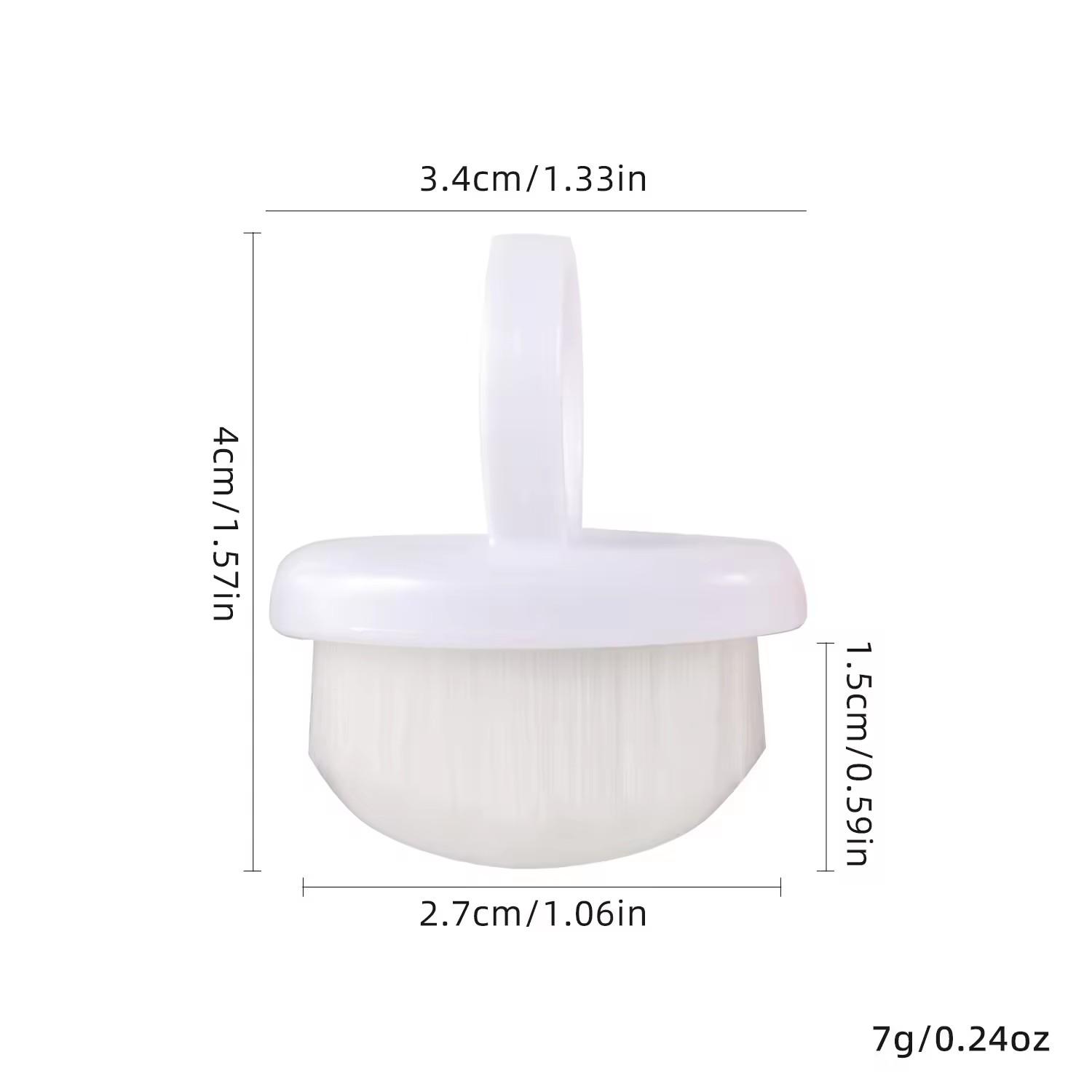 1/10Pcs Manicure Dust Clean Brush Finger Ring Duster Soft Hair Nail Polish Powder Dusting Tools Nail Art Dense Bristles Brush білий
1/10Pcs Manicure Dust Clean Brush Finger Ring Duster Soft Hair Nail Polish Powder Dusting Tools Nail Art Dense Bristles Brush білий