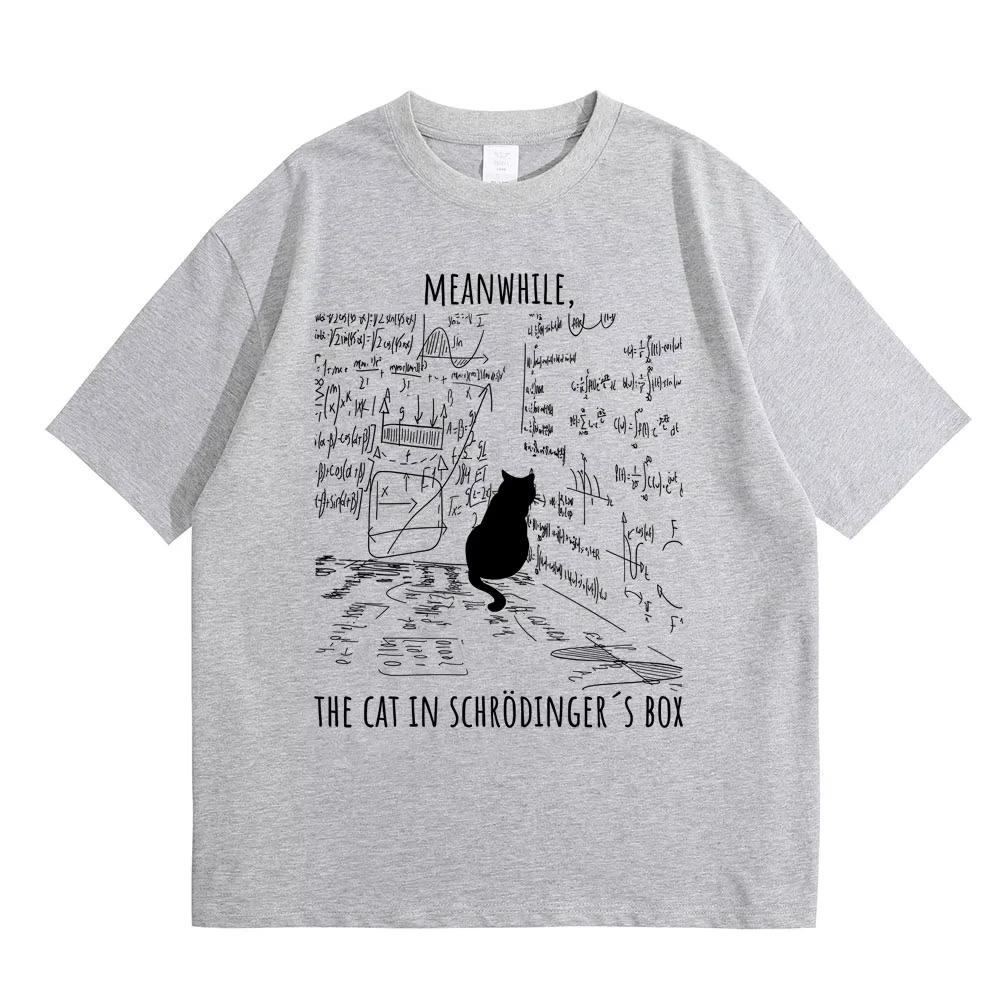 Meanwhile The Cat in Schrodinger Box Funny Meme T Shirt Men s Women Casual Cotton Vintage Tshirt Male Fashion Oversized T-shirts XXXL білий
Meanwhile The Cat in Schrodinger Box Funny Meme T Shirt Men s Women Casual Cotton Vintage Tshirt Male Fashion Oversized T-shirts XXXL білий