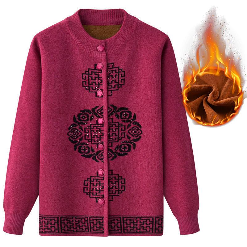 Зимнее женское термобелье плюс бархатный толстый свитер, пальто, одежда среднего и пожилого возраста XXXXL розы красного
Зимнее женское термобелье плюс бархатный толстый свитер, пальто, одежда среднего и пожилого возраста XXXXL розы красного