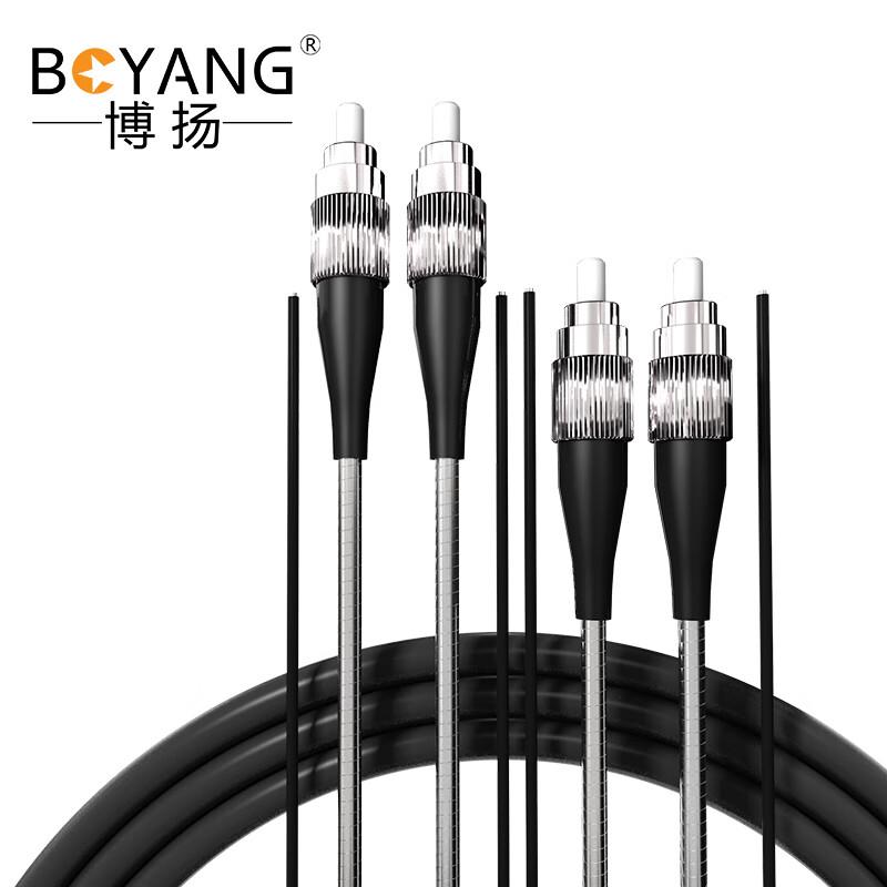 BOYANG Telecom-Grade Armored Duplex Fiber Optic Patch Cable 3m
BOYANG Telecom-Grade Armored Duplex Fiber Optic Patch Cable 3m