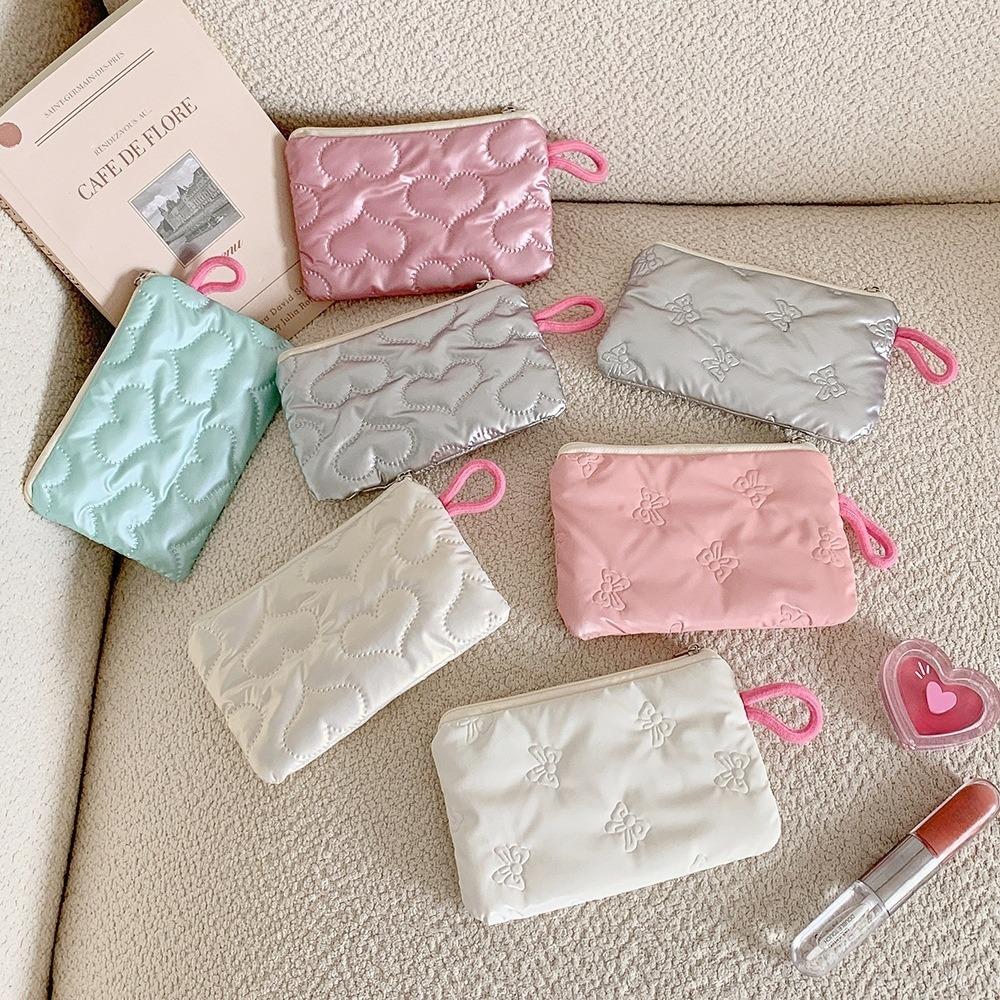 Wash Pouch Bow Stationery Bag Korean Y2K Bow Coin Pouch Korean Style Pencil Case Student StyleC-Heart Purple
Wash Pouch Bow Stationery Bag Korean Y2K Bow Coin Pouch Korean Style Pencil Case Student StyleC-Heart Purple