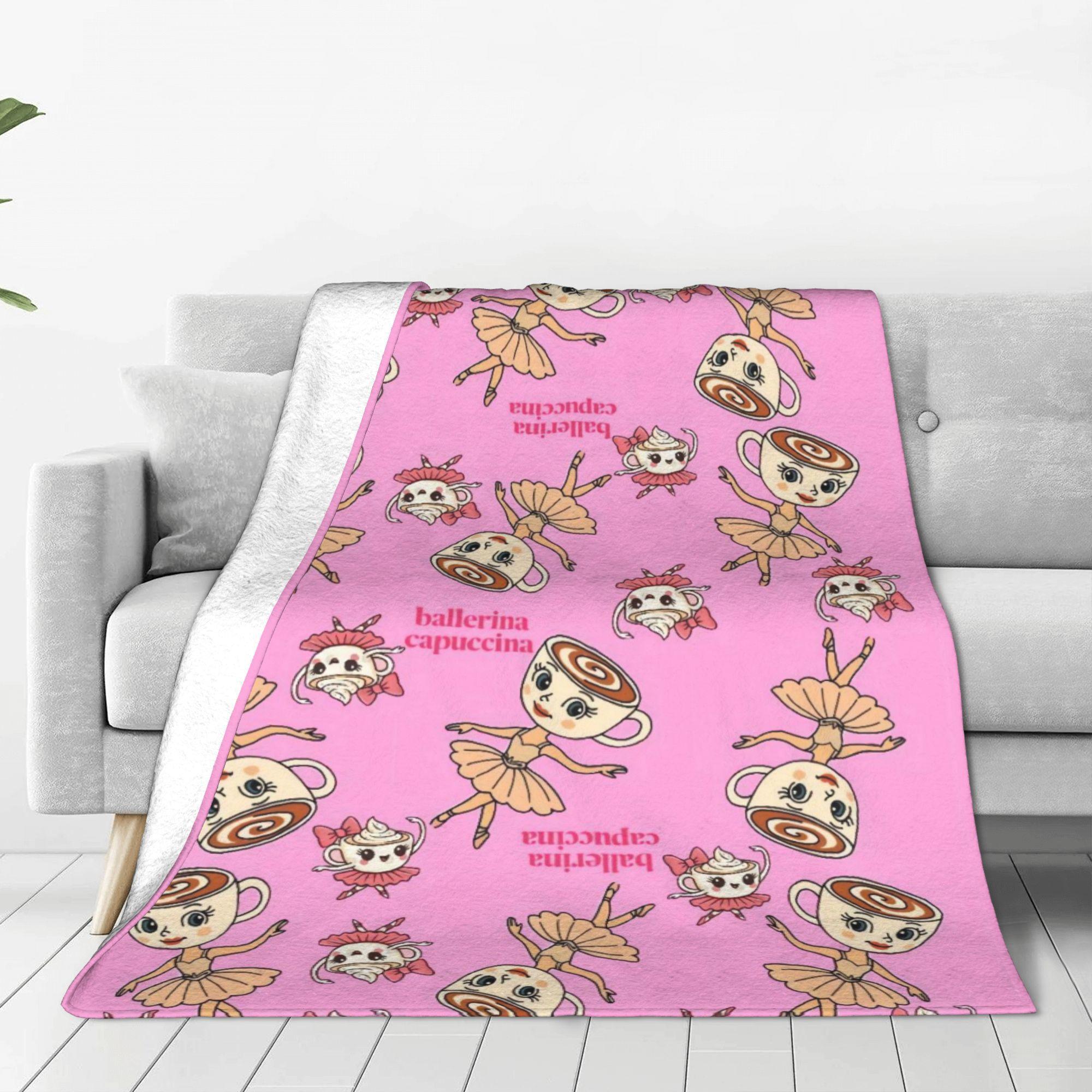 Ballerina Cappuccina Collection Blanket Quality Warm Soft Bedding Throws Autumn Girls Boys Couch Bed Fluffy Bedspread 80x120cm
Ballerina Cappuccina Collection Blanket Quality Warm Soft Bedding Throws Autumn Girls Boys Couch Bed Fluffy Bedspread 80x120cm