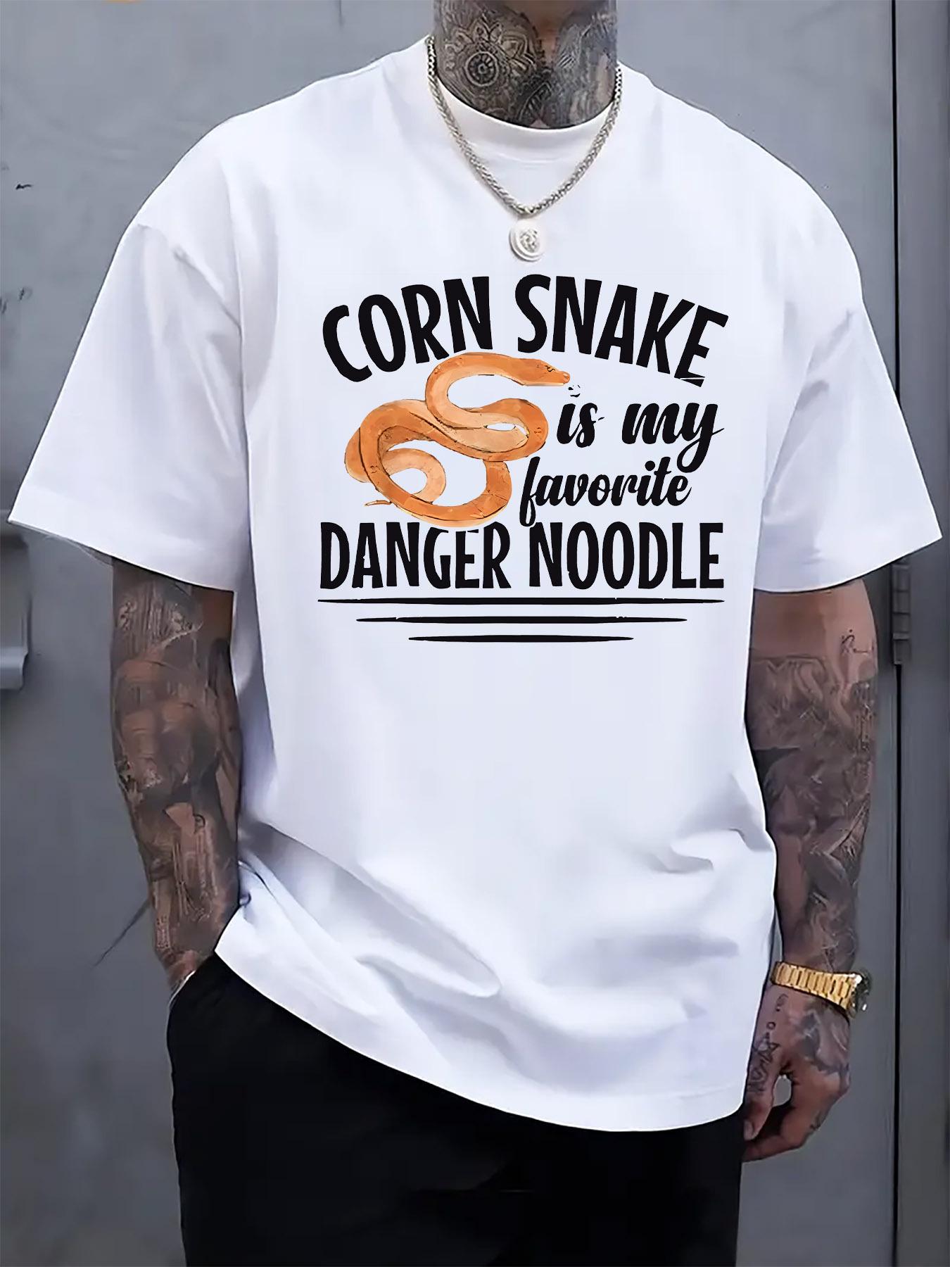 Corn Snake Graphic T-shirt - CORN SNAKE IS MY FAVORITE DANGER Noodle Humorous Print S
Corn Snake Graphic T-shirt - CORN SNAKE IS MY FAVORITE DANGER Noodle Humorous Print S