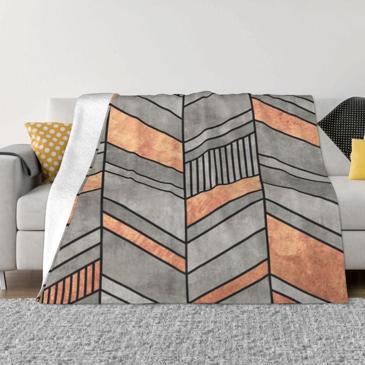 Abstract Chevron Pattern - Concrete And Copper Custom Gift An Ultra-Soft Micro Fleece Blanket 30x40in
Abstract Chevron Pattern - Concrete And Copper Custom Gift An Ultra-Soft Micro Fleece Blanket 30x40in