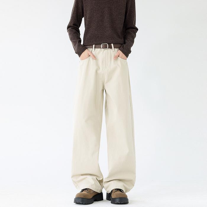 Feng She Men s Spring Casual Cotton Trousers - Straight, Loose, American High Street Faded Style S
Feng She Men s Spring Casual Cotton Trousers - Straight, Loose, American High Street Faded Style S