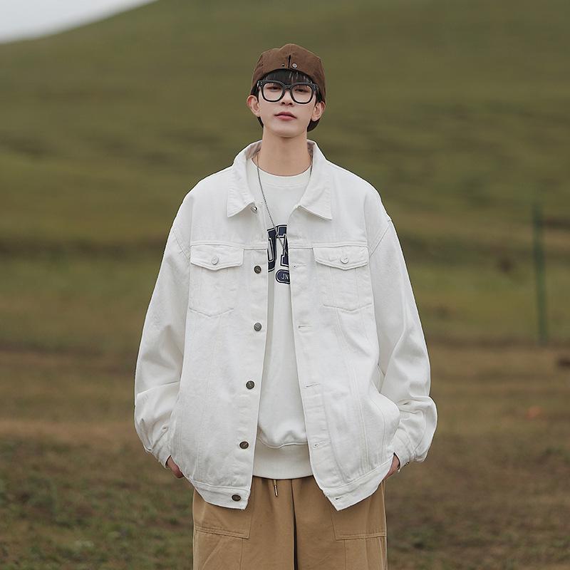 Джинсовая короткая куртка Мужская джинсовая куртка Пальто Повседневная ветровка Карманы Комбинезоны Бомбер Уличная мужская одежда Верхняя одежда XS белый
Джинсовая короткая куртка Мужская джинсовая куртка Пальто Повседневная ветровка Карманы Комбинезоны Бомбер Уличная мужская одежда Верхняя одежда XS белый