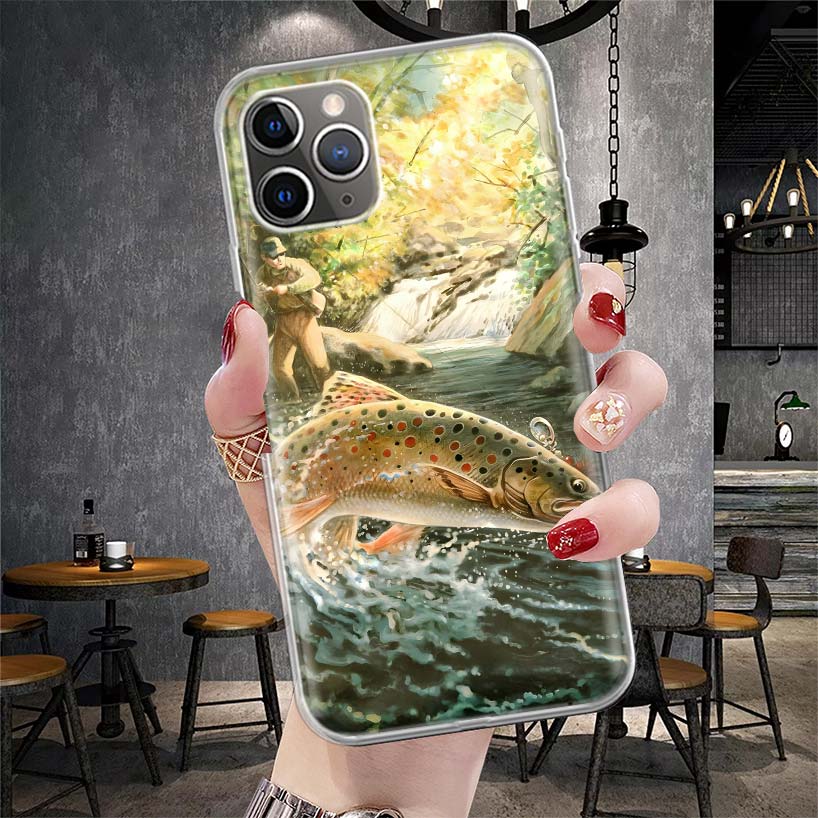 Carp Fish Fishing Rod Hook Soft Phone Case For IPhone 11 17 Air 16E 16 Pro Max 15 + 14 Plus 13 Mini 12 Apple 7 SE 8 Fundas Coque iPhone 11
Carp Fish Fishing Rod Hook Soft Phone Case For IPhone 11 17 Air 16E 16 Pro Max 15 + 14 Plus 13 Mini 12 Apple 7 SE 8 Fundas Coque iPhone 11