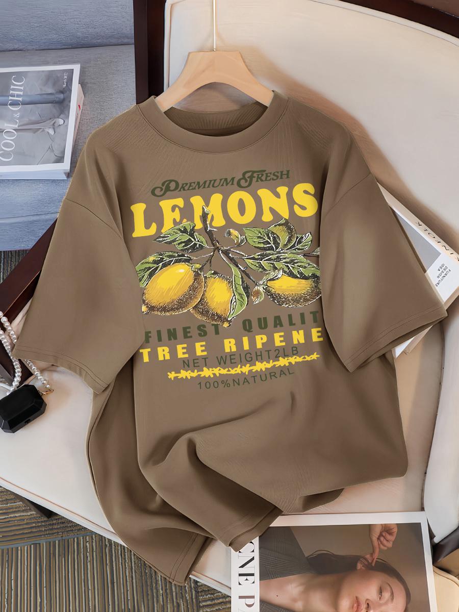 Лимоны Фрукты Премиум Свежая Печать Футболка Женская Свободная Хлопок Спортивная одежда Круглый вырез Повседневные Футболки Свободные На каждый день Короткий рукав M
Лимоны Фрукты Премиум Свежая Печать Футболка Женская Свободная Хлопок Спортивная одежда Круглый вырез Повседневные Футболки Свободные На каждый день Короткий рукав M