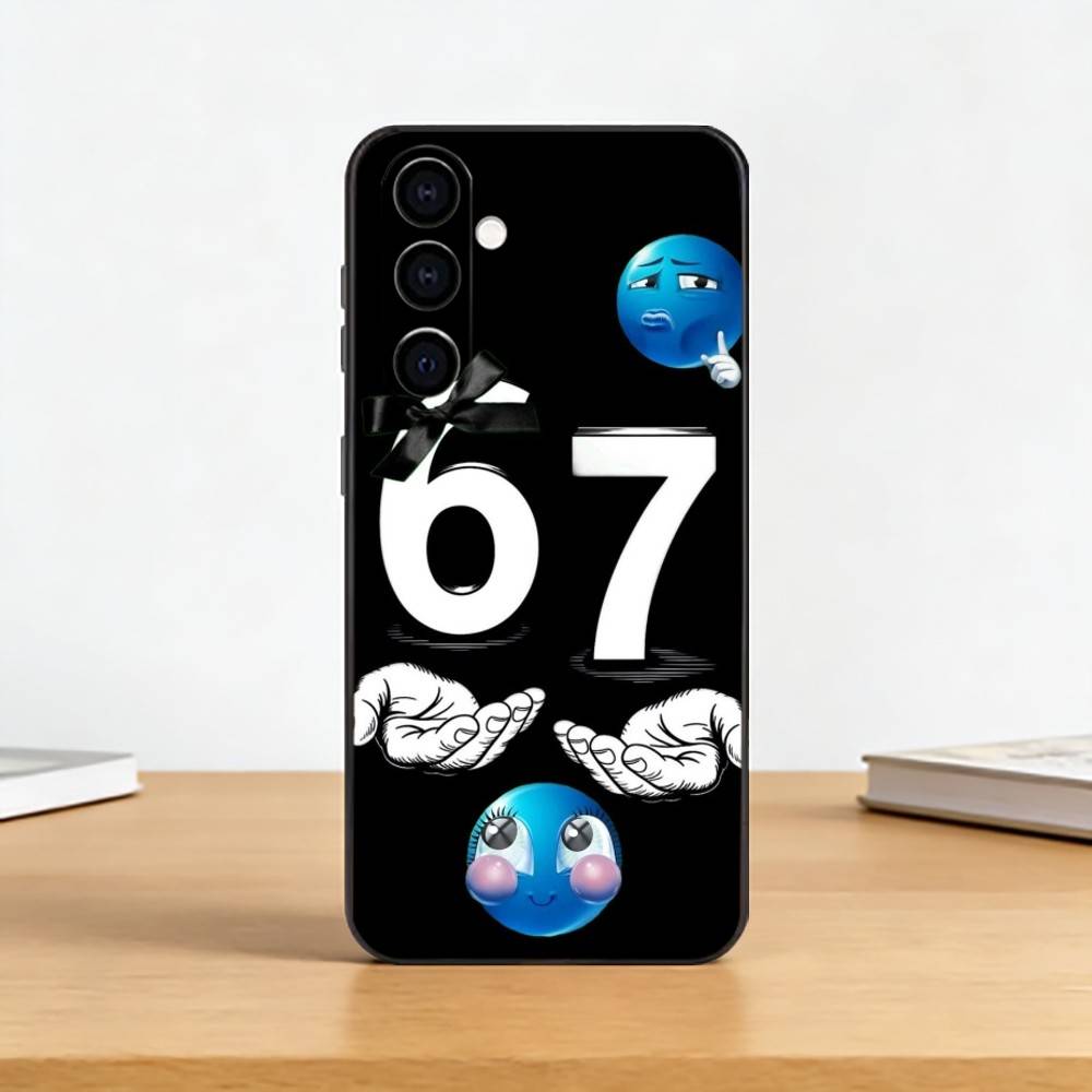 Six S-Seven 67 Phone Case For Samsung Galaxy A73,A72,A71,A70,A53,A52,A51,Soft Silicone Black Cover Samsung a32 5g
Six S-Seven 67 Phone Case For Samsung Galaxy A73,A72,A71,A70,A53,A52,A51,Soft Silicone Black Cover Samsung a32 5g