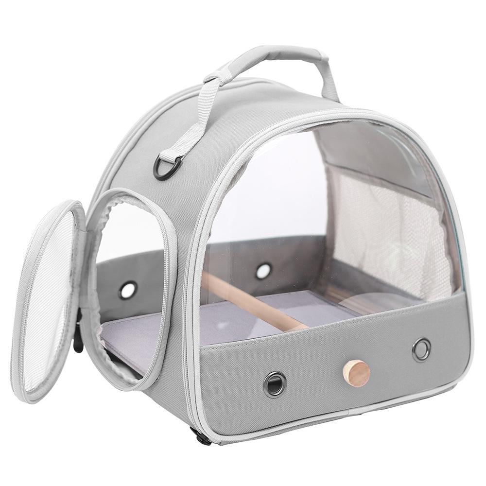Водонепроницаемая складная переноска для попугая: Уличная маленькая клетка для птиц-сумочка серый
Водонепроницаемая складная переноска для попугая: Уличная маленькая клетка для птиц-сумочка серый