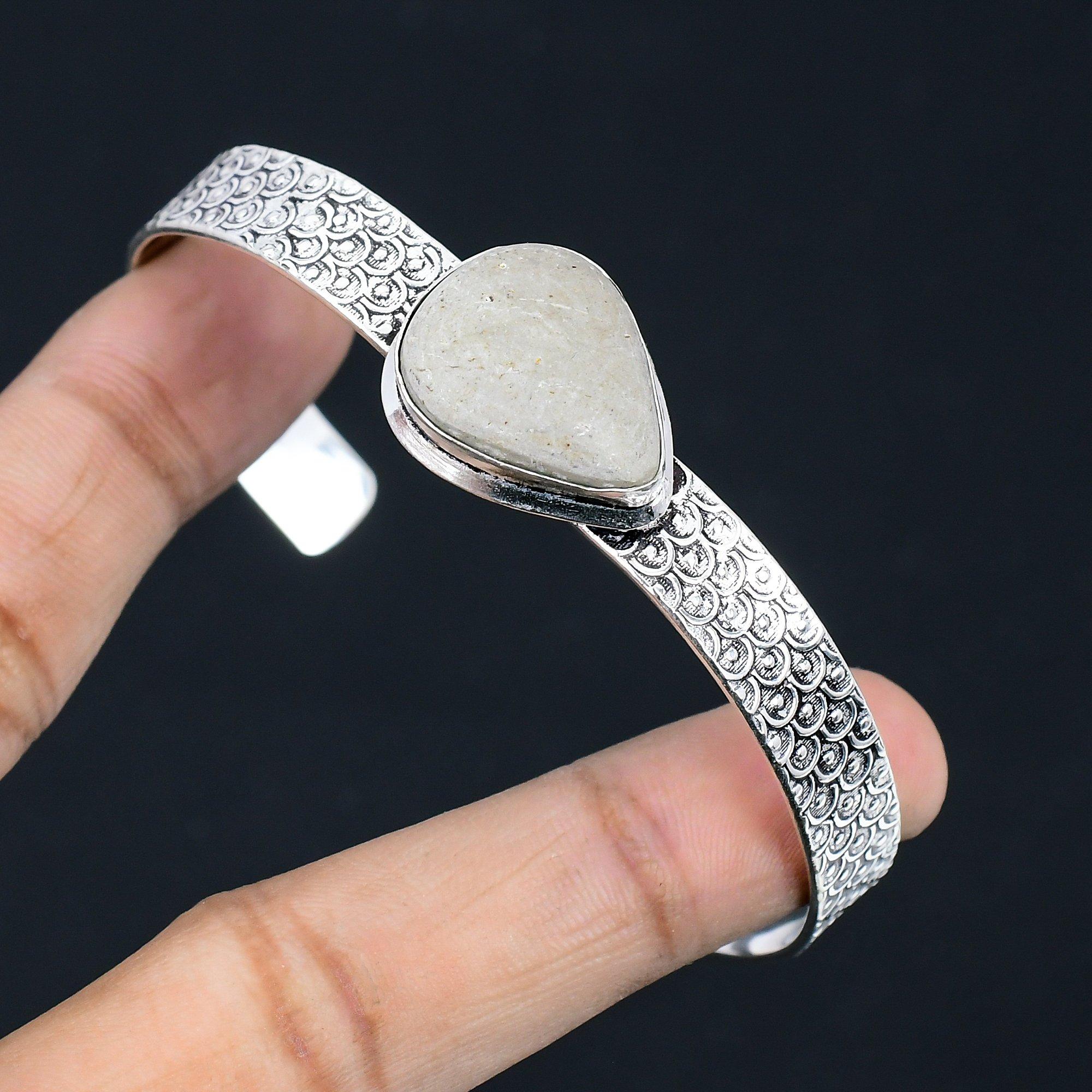 Mothers day Sale Pear Septarian Gemstone Handcrafted Birthday Bangle 925 Silver Adjustable
Mothers day Sale Pear Septarian Gemstone Handcrafted Birthday Bangle 925 Silver Adjustable