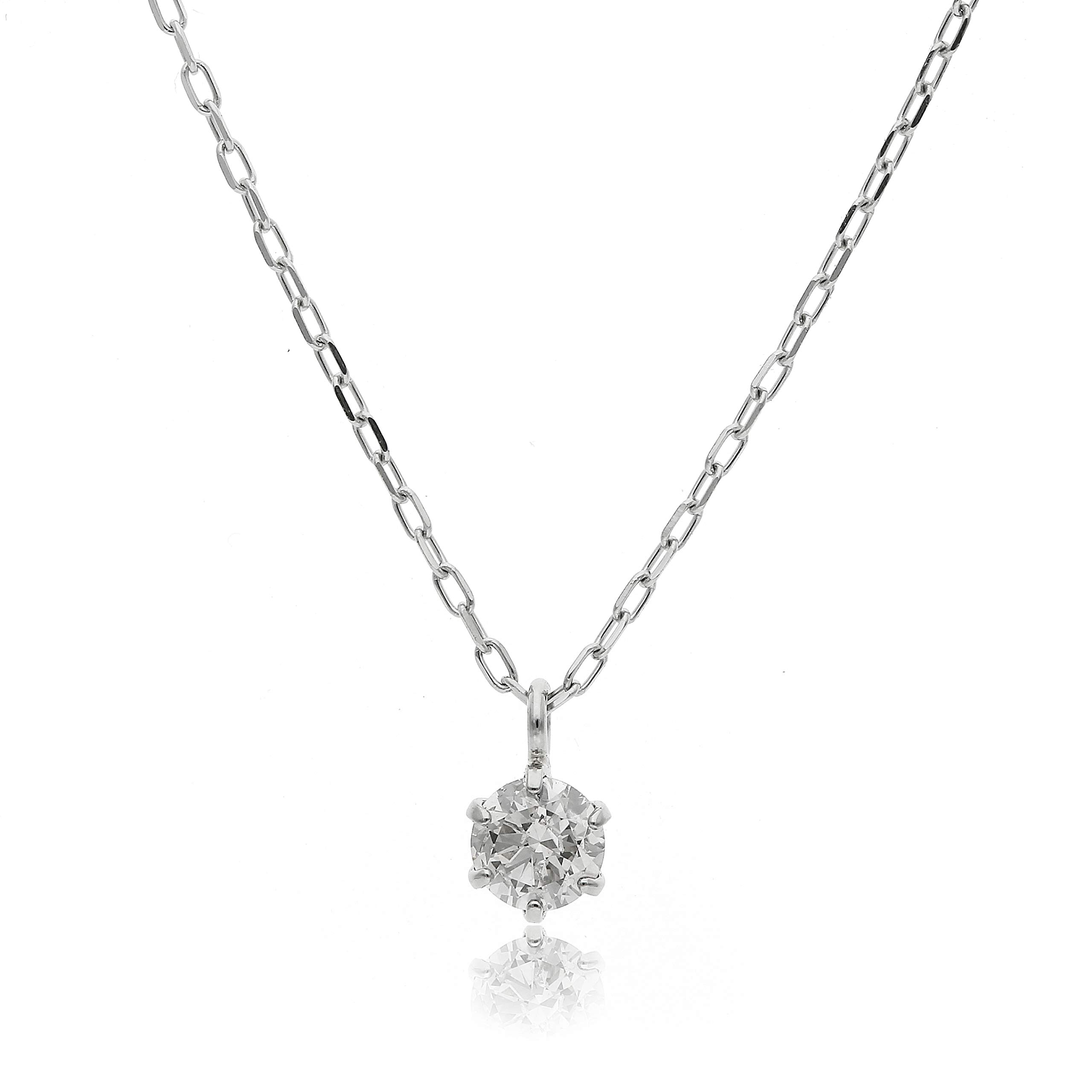PT900 Platinum Diamond carat Necklace L&CO 0.1 63-7878 платиновий
PT900 Platinum Diamond carat Necklace L&CO 0.1 63-7878 платиновий