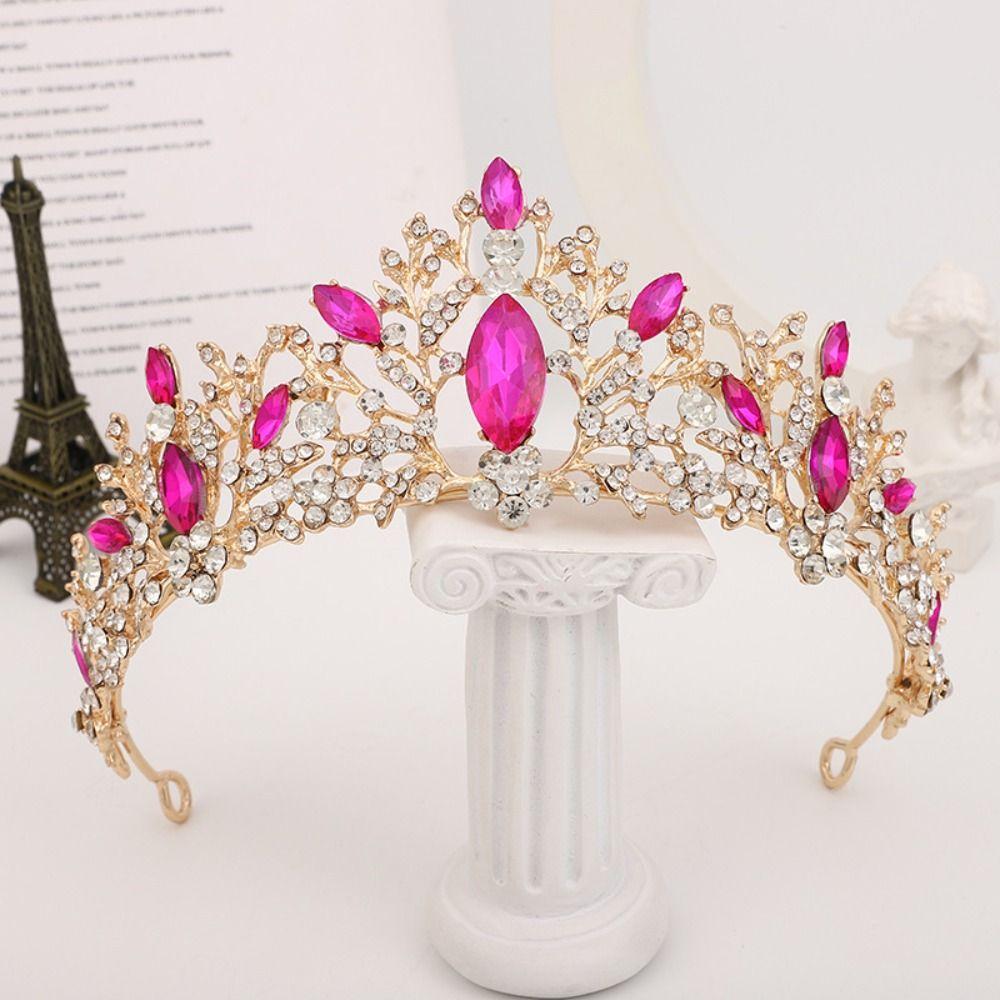 Beads Birthday Wedding Stage Bridal Jewelry Rhinestone Diadem Women Luxury Tiara Baroque Crown silver&white-without beads
Beads Birthday Wedding Stage Bridal Jewelry Rhinestone Diadem Women Luxury Tiara Baroque Crown silver&white-without beads