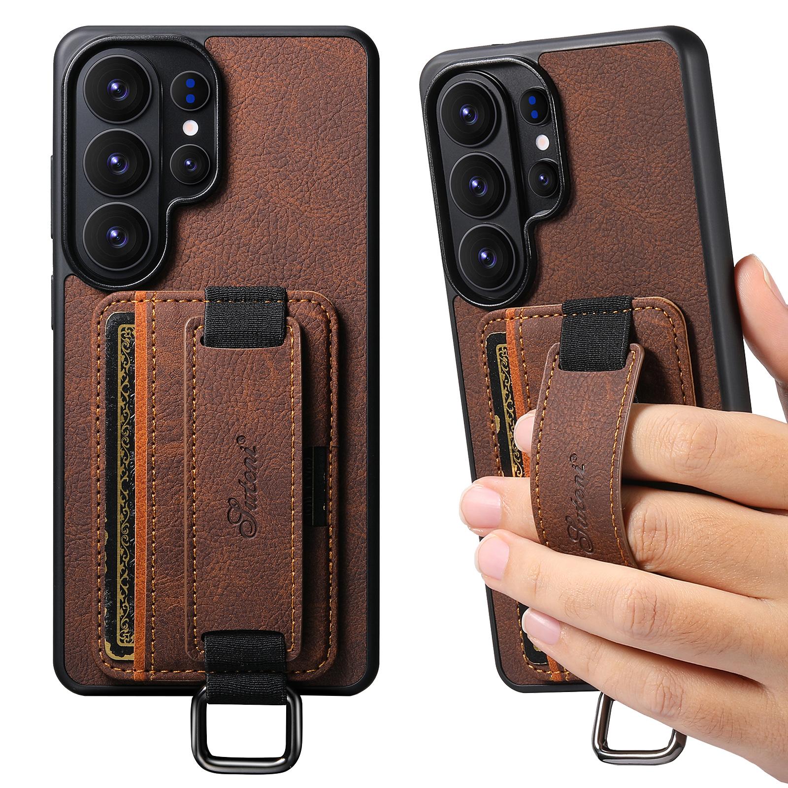 Ring Wristband Lychee Grain Magnetic Leather Wallet Cards Solt Phone Case for Samsung S26 Ultra S25 Plus S24 S23 Stand Cover Galaxy S23+ світло-коричневого кольору
Ring Wristband Lychee Grain Magnetic Leather Wallet Cards Solt Phone Case for Samsung S26 Ultra S25 Plus S24 S23 Stand Cover Galaxy S23+ світло-коричневого кольору