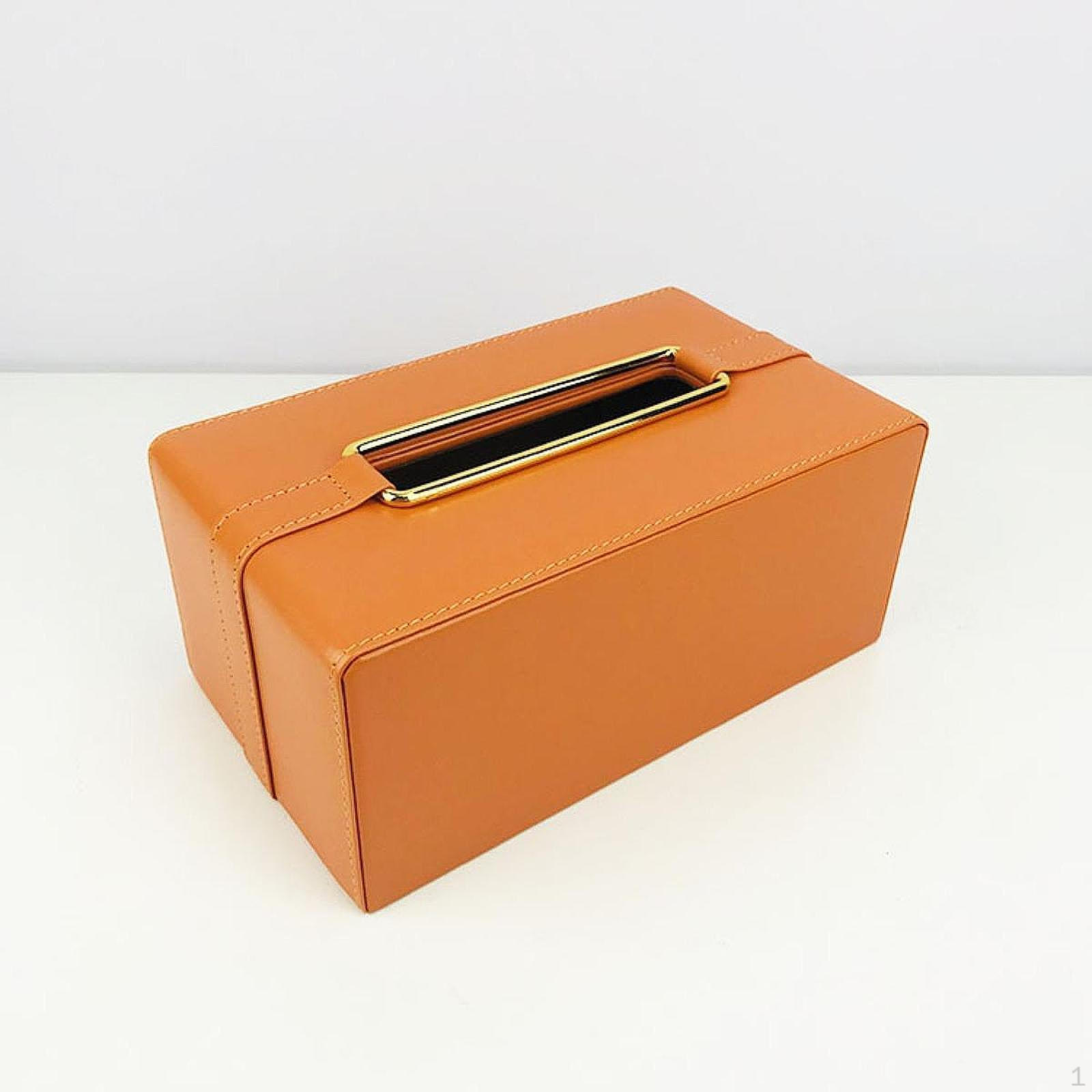 Tissue Box Cover Napkin Organizer Modern Multipurpose PU Leather Paper Dispenser for помаранчевий
Tissue Box Cover Napkin Organizer Modern Multipurpose PU Leather Paper Dispenser for помаранчевий