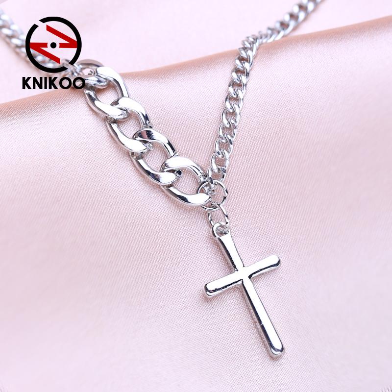 KNIKOO модное ожерелье с крестом, женская подвеска для женщин и девочек, ожерелье с кубическим цирконием, ювелирное изделие, подарок
KNIKOO модное ожерелье с крестом, женская подвеска для женщин и девочек, ожерелье с кубическим цирконием, ювелирное изделие, подарок