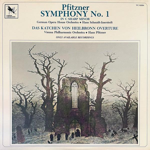 LP Record HANS PFITZNER THE ORCHESTRA OF THE Symphony No. 1 In C Sharp Minor VC81094 VARESE SARABAN 1980 US Classical Used
LP Record HANS PFITZNER THE ORCHESTRA OF THE Symphony No. 1 In C Sharp Minor VC81094 VARESE SARABAN 1980 US Classical Used