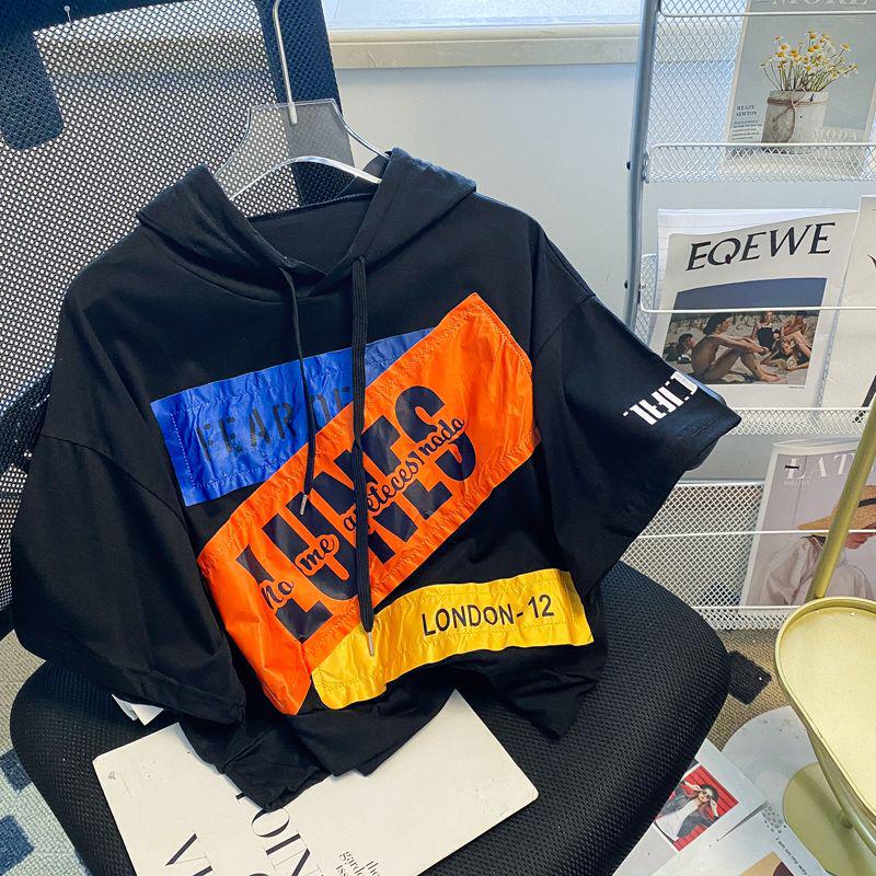 Summer 2025 Plus Size Women s Hooded Short Sleeve Cropped T-shirt - Trendy Loose Fit Fashion Top XL чорний
Summer 2025 Plus Size Women s Hooded Short Sleeve Cropped T-shirt - Trendy Loose Fit Fashion Top XL чорний