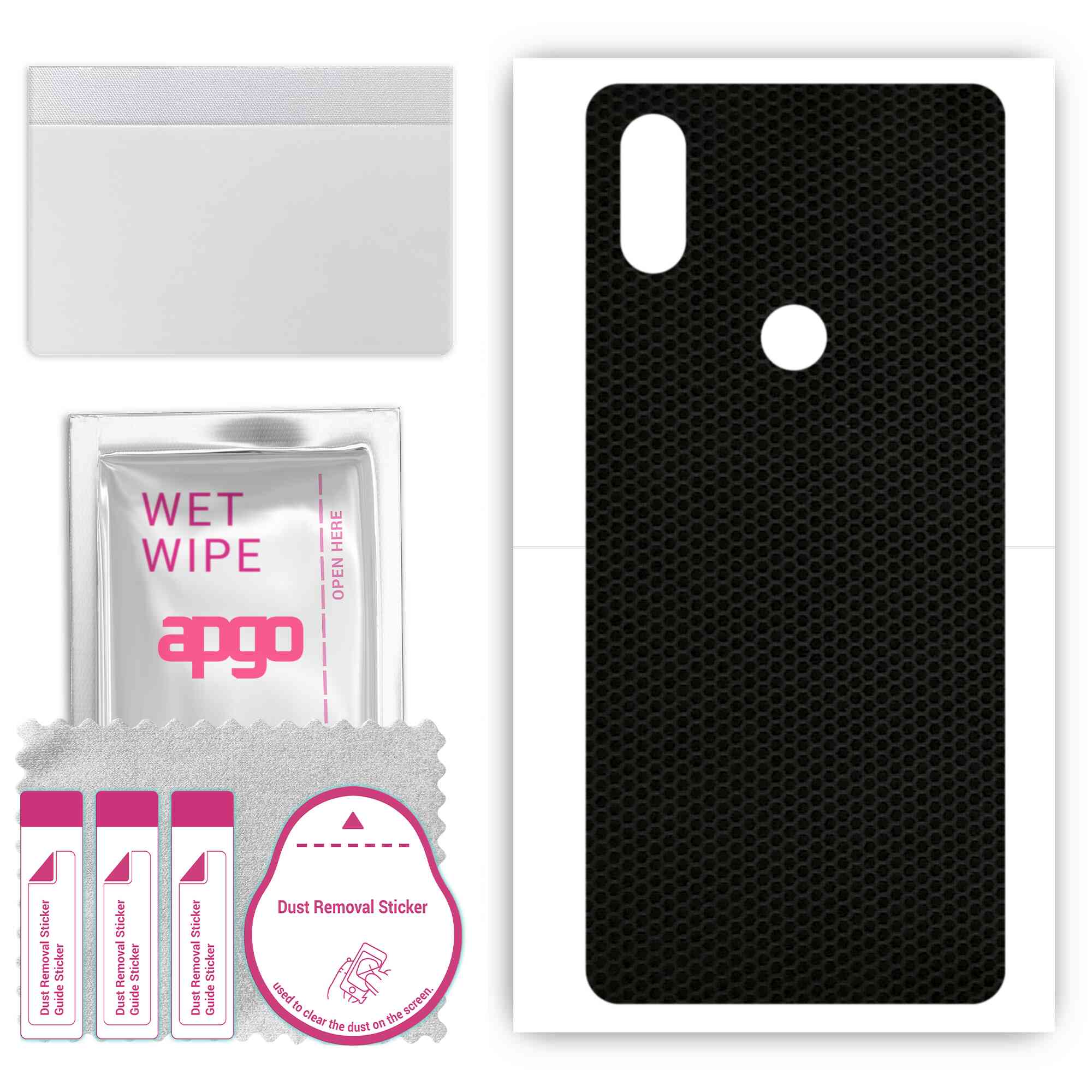 apgo Захисна наклейка для задньої панелі, сумісна з Xiaomi Mi Mix 3 5G, Wrap Film, Foil, Vinyl - Pattern Matrix
apgo Захисна наклейка для задньої панелі, сумісна з Xiaomi Mi Mix 3 5G, Wrap Film, Foil, Vinyl - Pattern Matrix