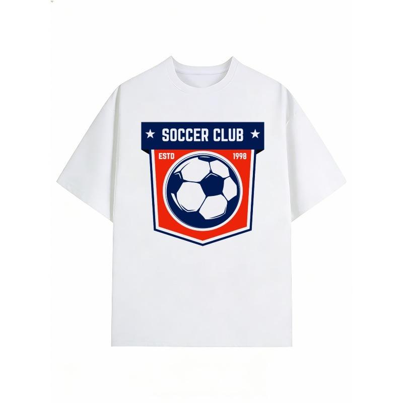 Vintage Soccer Club T-Shirt Mens T-shirt White Elegant Funny New Spring and Autumn Styles Fashionable Printed T-shirts Perfect for Summer Outdoor S белый
Vintage Soccer Club T-Shirt Mens T-shirt White Elegant Funny New Spring and Autumn Styles Fashionable Printed T-shirts Perfect for Summer Outdoor S белый