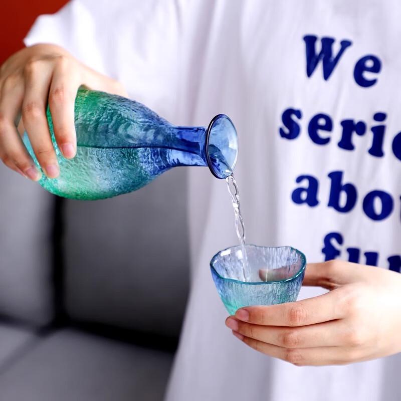 Dual-Color Glass Sake & Baijiu Warming Set
Dual-Color Glass Sake & Baijiu Warming Set