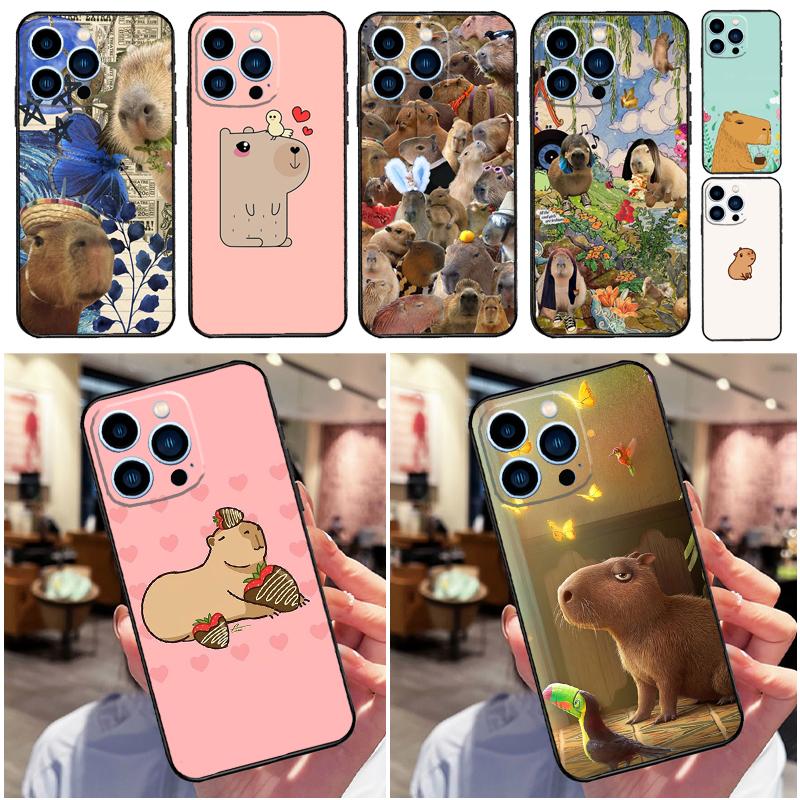Чехол для телефона Capybara для iPhone 14 12 11 13 Pro Max, чехол для iPhone 13 Mini X XS Max XR 8 7 SE Coque iPhone 12Pro MAX
Чехол для телефона Capybara для iPhone 14 12 11 13 Pro Max, чехол для iPhone 13 Mini X XS Max XR 8 7 SE Coque iPhone 12Pro MAX