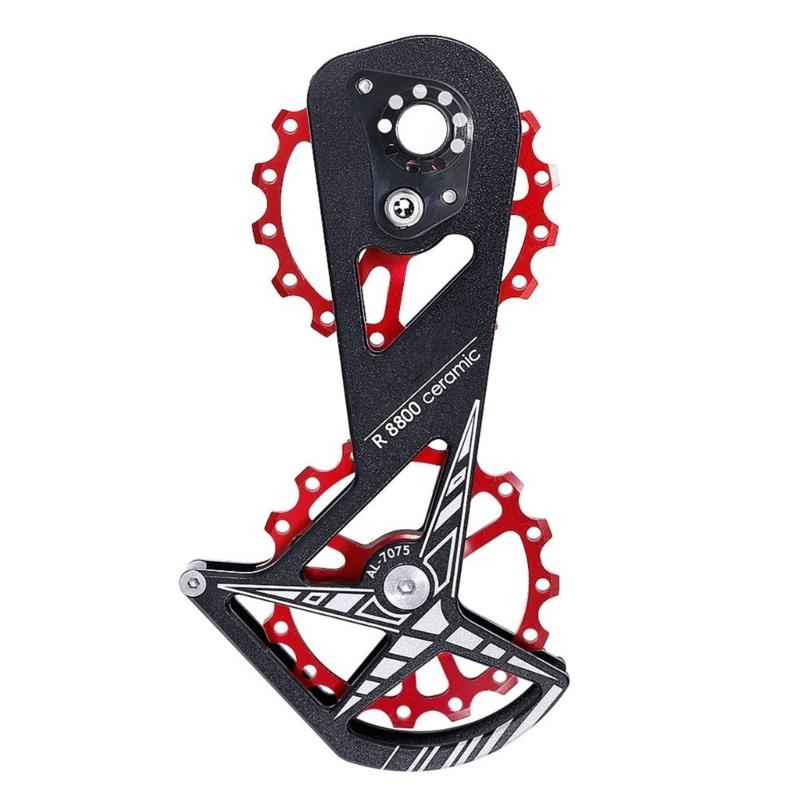 Smooth Gear Rear Bike Derailleur Pulleys 16T Aluminum Alloy Ceramic Bearing for R8000 R8800 5800 5700 105 6600 Stability
Smooth Gear Rear Bike Derailleur Pulleys 16T Aluminum Alloy Ceramic Bearing for R8000 R8800 5800 5700 105 6600 Stability