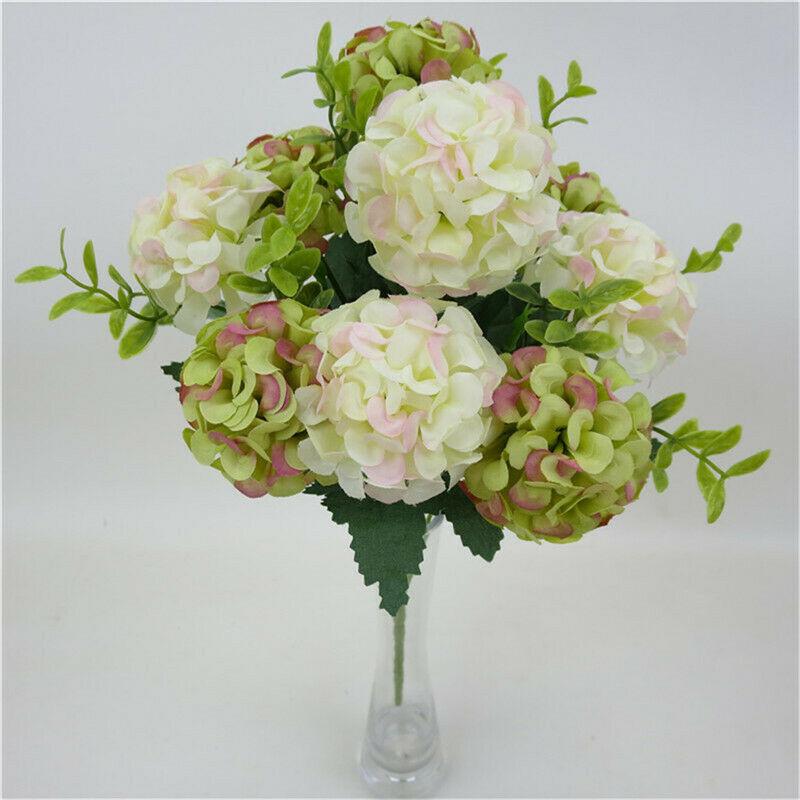 10 головок искусственных шелковых гортензий, букет цветов, свадебная вечеринка, украшение стола, белый свадебный букет белый
10 головок искусственных шелковых гортензий, букет цветов, свадебная вечеринка, украшение стола, белый свадебный букет белый