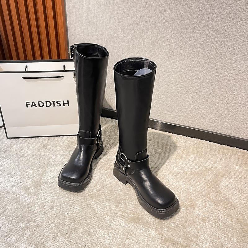 Popular Leather Coarse Heel Brown Martin Boots Women s Metal Buttons Decorative Long Knight Women s Boots Spring and Autumn Women s 40
Popular Leather Coarse Heel Brown Martin Boots Women s Metal Buttons Decorative Long Knight Women s Boots Spring and Autumn Women s 40