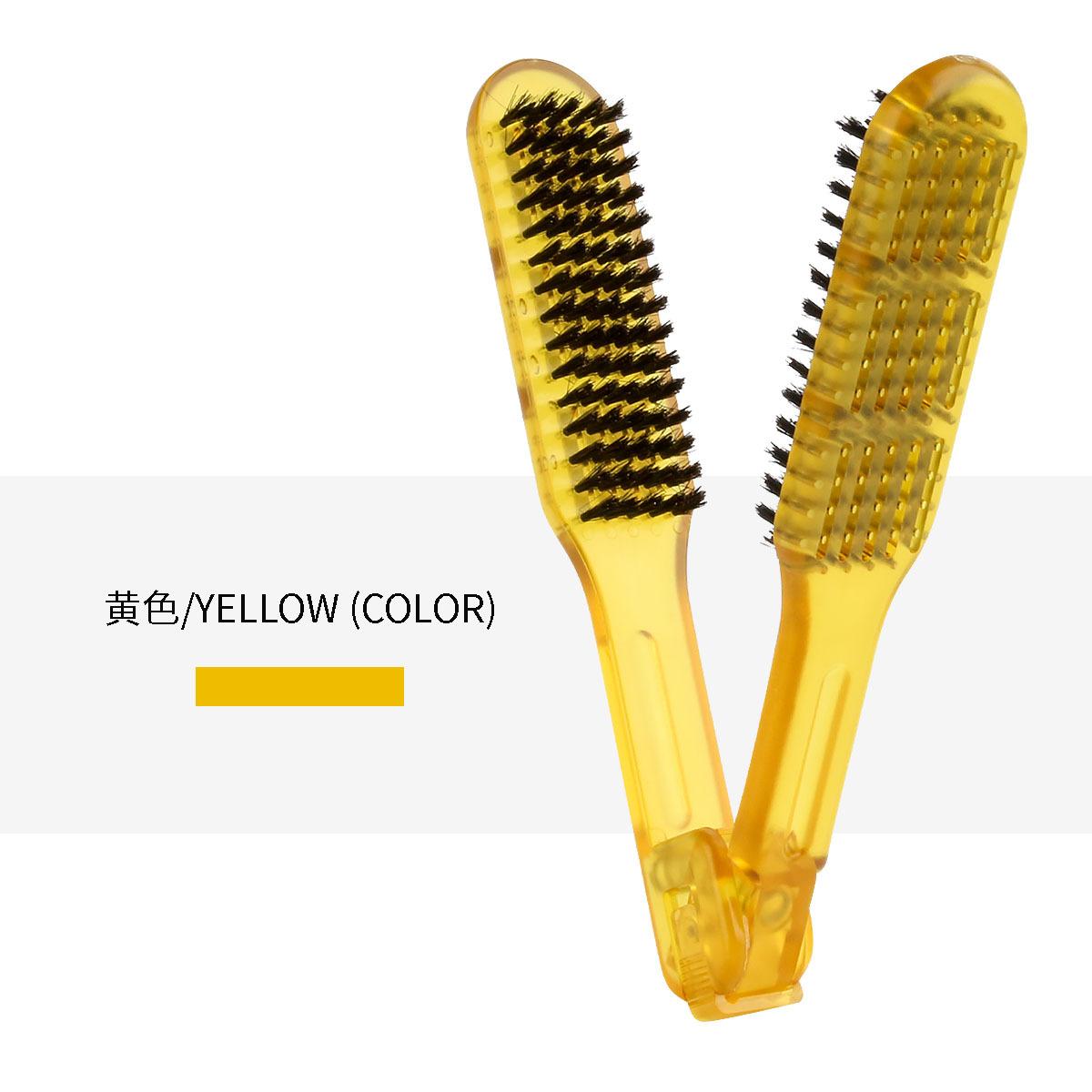 Щетка для выпрямления волос, двухсторонняя плоская щетка, антистатическая, для выпрямления волос, укладки, расчески, зажим для волос, расчески жёлтый
Щетка для выпрямления волос, двухсторонняя плоская щетка, антистатическая, для выпрямления волос, укладки, расчески, зажим для волос, расчески жёлтый