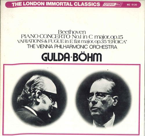 LP Record FRIEDRICH GULDA, VIENNA PHILHARMONI - Beethoven Piano Concerto No.1 In C MZ5130 LONDON Japan Classical Used
LP Record FRIEDRICH GULDA, VIENNA PHILHARMONI - Beethoven Piano Concerto No.1 In C MZ5130 LONDON Japan Classical Used