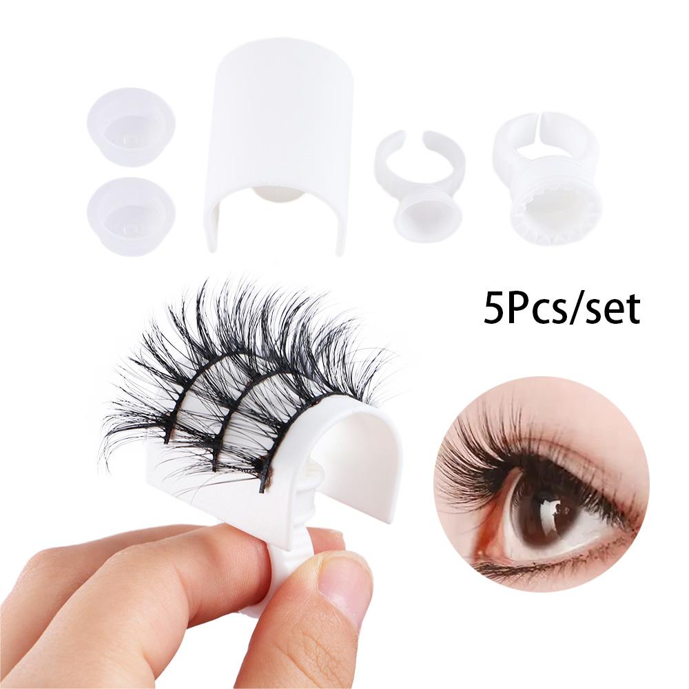 White Makeup Tool Kit Eyelash Glue Holders Eyelash Pallet Eyelash Extension Tool Ink Cup Rings 5Pcs/set
White Makeup Tool Kit Eyelash Glue Holders Eyelash Pallet Eyelash Extension Tool Ink Cup Rings 5Pcs/set