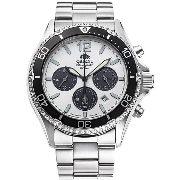 ORIENT Мужская TRN-TX0203S (Мужская металлическая группа SPORTS Diver Design Orient Mako) Круглые часы, серебро
ORIENT Мужская TRN-TX0203S (Мужская металлическая группа SPORTS Diver Design Orient Mako) Круглые часы, серебро