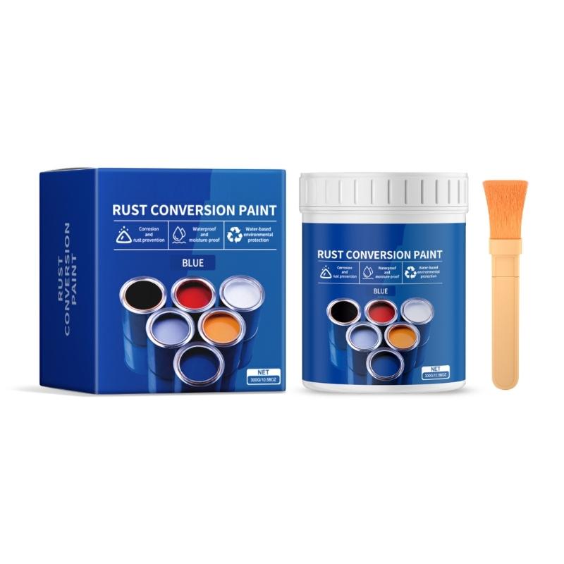 Weatherproof Rusts Converter Paint 300g Water Based Rusts Inhibitor Paint Long Lasting Protection Multifunction for Metal синій
Weatherproof Rusts Converter Paint 300g Water Based Rusts Inhibitor Paint Long Lasting Protection Multifunction for Metal синій