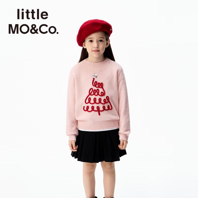 Little MO&Co. Kids Wool Blend Embroidered Sweater 130
Little MO&Co. Kids Wool Blend Embroidered Sweater 130
