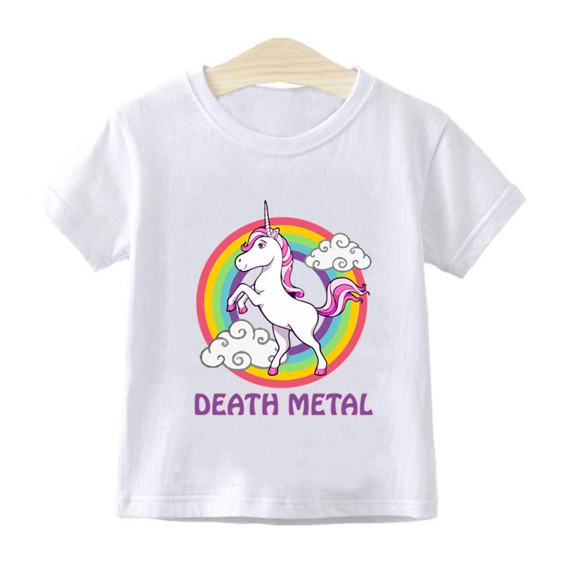 Дитяча футболка з принтом Rainbow Unicorn Death Metal Cartoon 170cm
Дитяча футболка з принтом Rainbow Unicorn Death Metal Cartoon 170cm