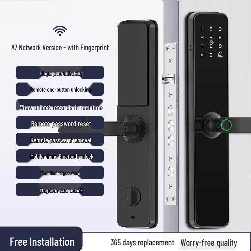 Luse Smart Fingerprint & Password Door Lock
Luse Smart Fingerprint & Password Door Lock