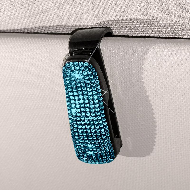 Universal Car Sunshade Glasses Case Sunglasses Clip Card Holder Bracket Fastener Car Accessories Interior Holder Rhinestone
Universal Car Sunshade Glasses Case Sunglasses Clip Card Holder Bracket Fastener Car Accessories Interior Holder Rhinestone