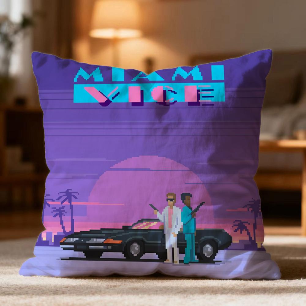 Hot MMiami Viceer Cushion Cover Soft Washable Pillow Case Multi-Scene for Couch Bed Travel Office Use 30cmx30cm
Hot MMiami Viceer Cushion Cover Soft Washable Pillow Case Multi-Scene for Couch Bed Travel Office Use 30cmx30cm