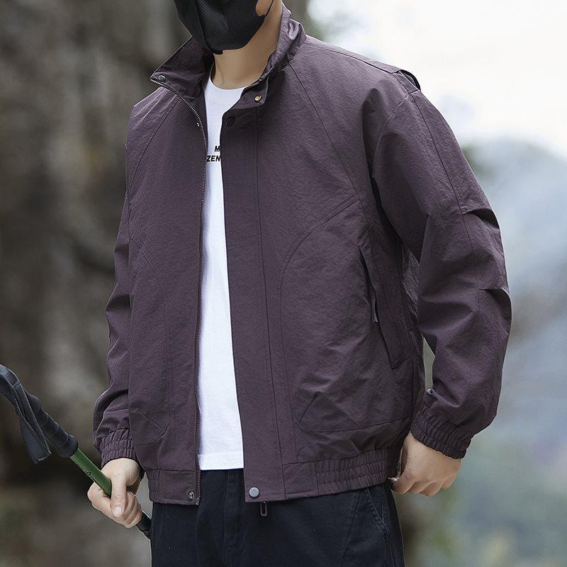 Spring Workwear Jacket Men Stand Collar Outerwear Coat Men s Trendy Brand Autumn Versatile High-End Cargo Jakcets for Man S кавовий
Spring Workwear Jacket Men Stand Collar Outerwear Coat Men s Trendy Brand Autumn Versatile High-End Cargo Jakcets for Man S кавовий