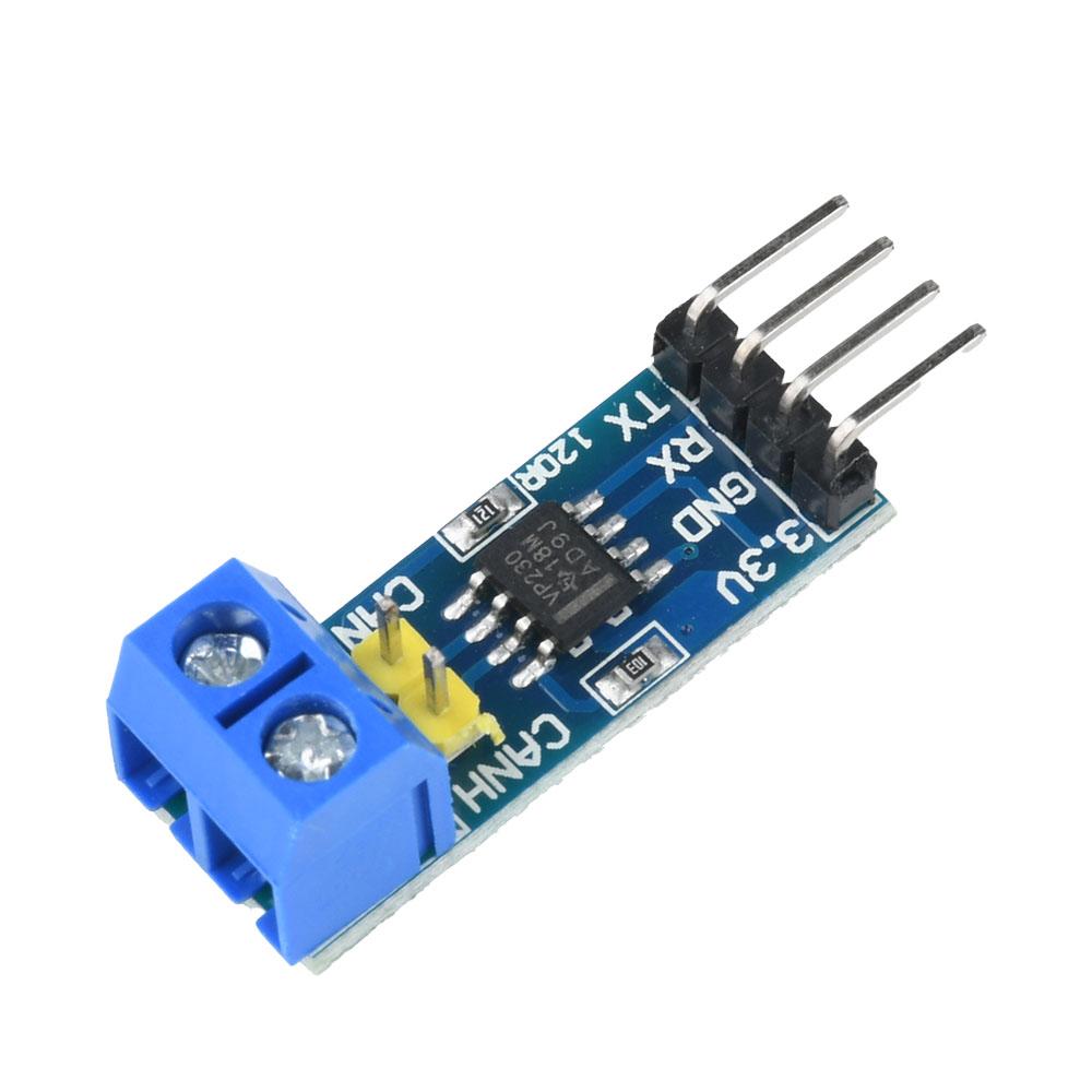 SN65HVD230DR VP230 CAN Transceiver Communication Module Evaluation Development Module For Arduino Controller Board DC 3V-3.6V
SN65HVD230DR VP230 CAN Transceiver Communication Module Evaluation Development Module For Arduino Controller Board DC 3V-3.6V