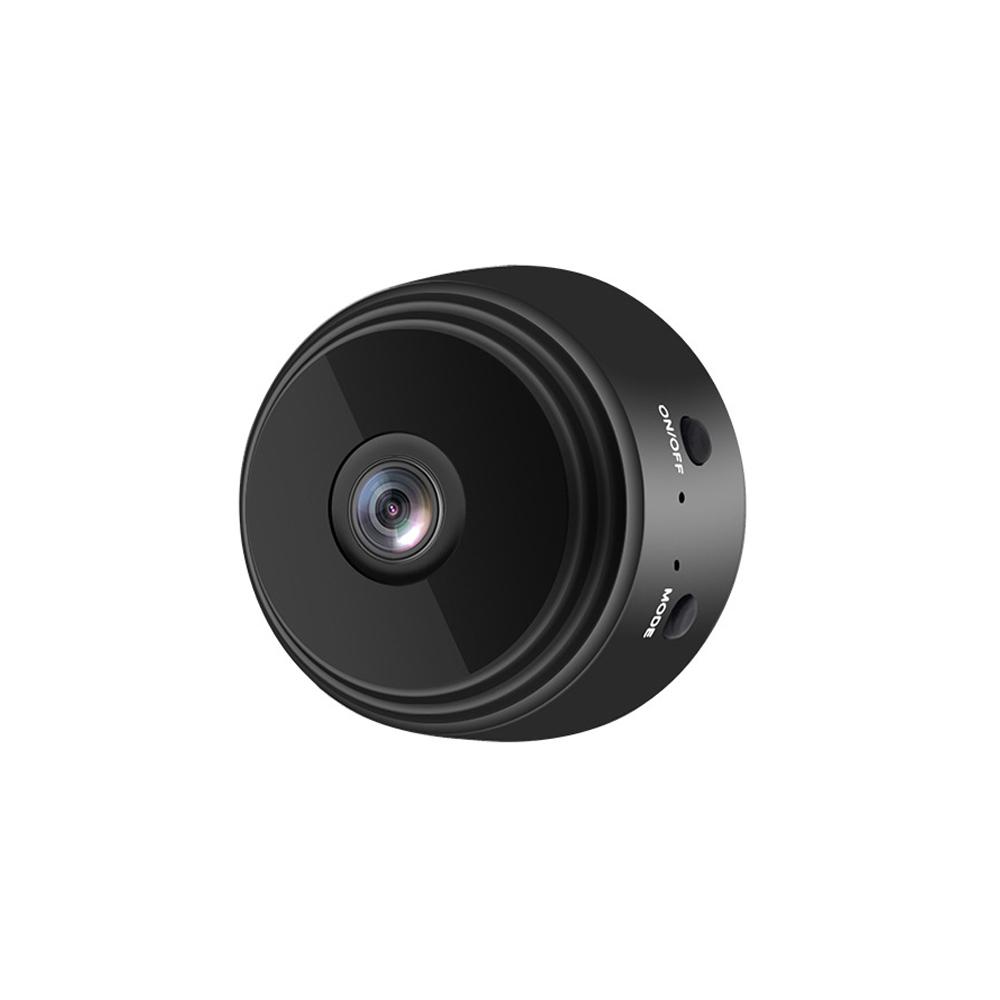 Mini Surveillance Camera 480p HD 2.4G WiFi Wireless Indoor Security Camera Rechargeable Battery with Two-Way Audio Night Vision Black
Mini Surveillance Camera 480p HD 2.4G WiFi Wireless Indoor Security Camera Rechargeable Battery with Two-Way Audio Night Vision Black
