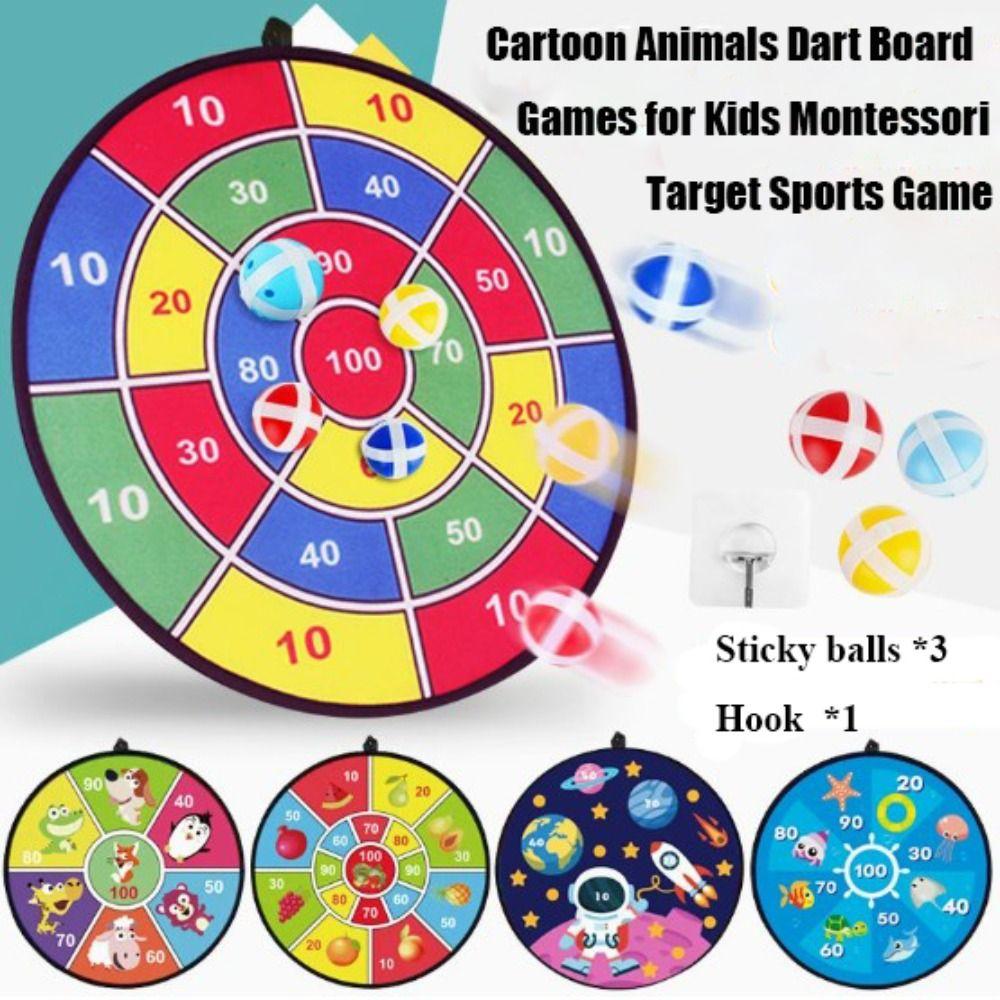 with 3 Sticky Balls and Hooks Animals Dart Board Games Educational Games for Children Boy Girl Cow
with 3 Sticky Balls and Hooks Animals Dart Board Games Educational Games for Children Boy Girl Cow