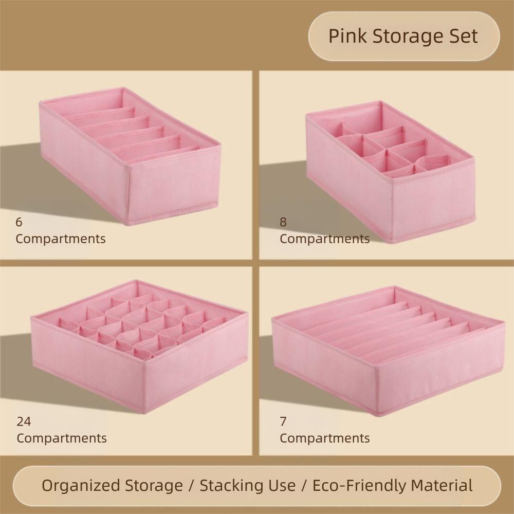 4-Pack Set Non-Woven Foldable Storage Box Foldable Space Saving Closet Organizer Multi-Purpose Fabric Baskets Travel розовый
4-Pack Set Non-Woven Foldable Storage Box Foldable Space Saving Closet Organizer Multi-Purpose Fabric Baskets Travel розовый