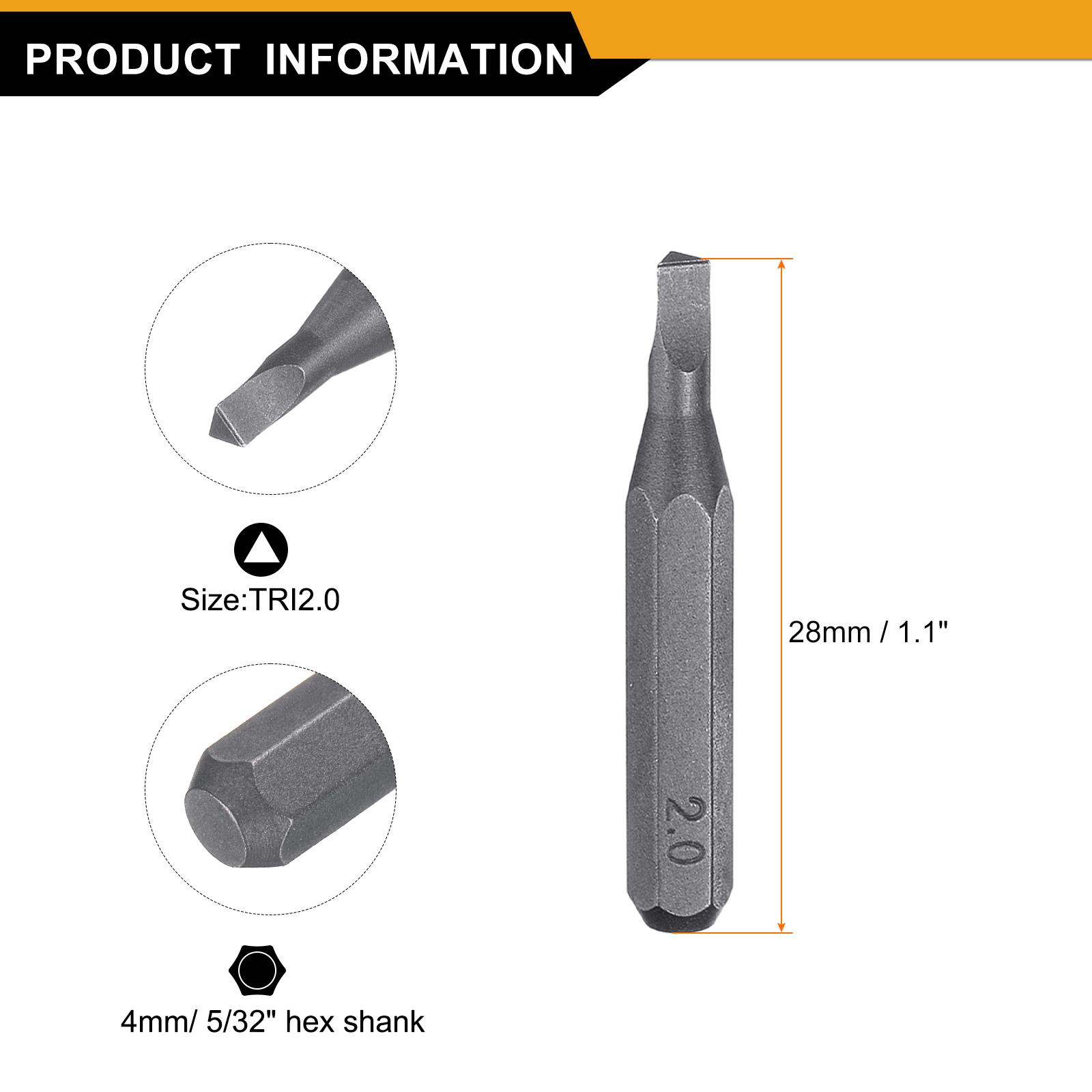 3/5/10pcs Phillips Slotted Hex Torx Screwdriver Bit 5/32 Hex Shank Magnetic Cross Head Hex Screw Driver Electric Manual Repair 10pcs
3/5/10pcs Phillips Slotted Hex Torx Screwdriver Bit 5/32 Hex Shank Magnetic Cross Head Hex Screw Driver Electric Manual Repair 10pcs