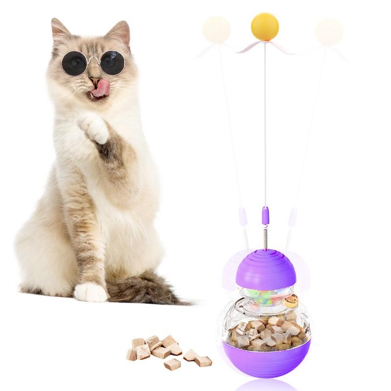 Boredom Buster Cat Toy - Interactive Feeder Toy with Tipping & Spinning Action
Boredom Buster Cat Toy - Interactive Feeder Toy with Tipping & Spinning Action