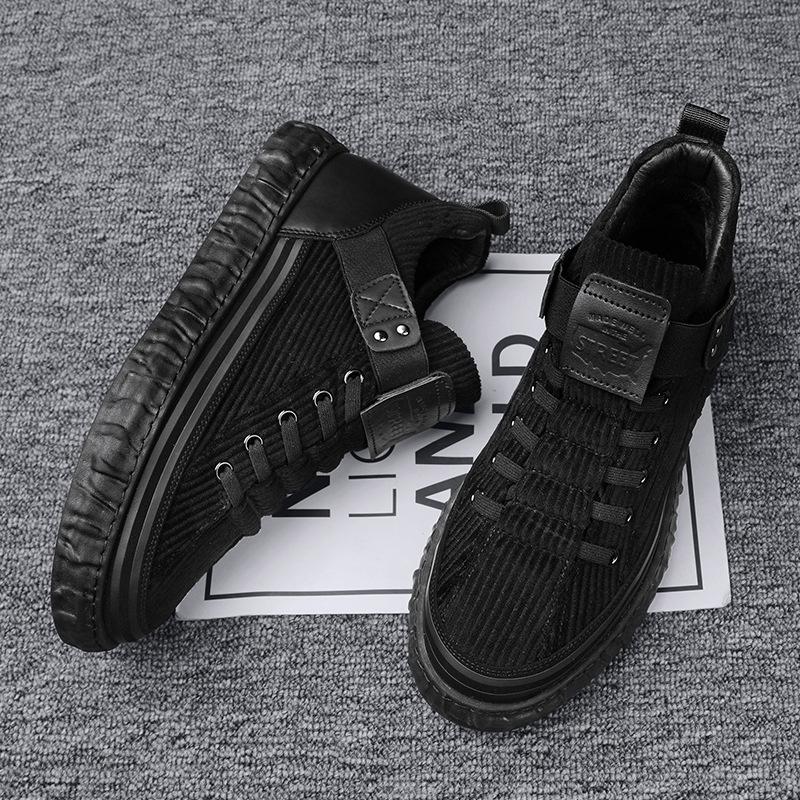 Cloth shoes 22 new autumn and winter sports board shoes corduroy lazy leisure 44 чорний
Cloth shoes 22 new autumn and winter sports board shoes corduroy lazy leisure 44 чорний